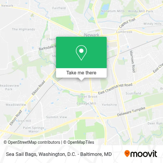 Sea Sail Bags map
