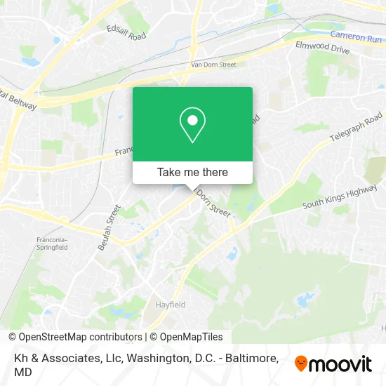 Kh & Associates, Llc map