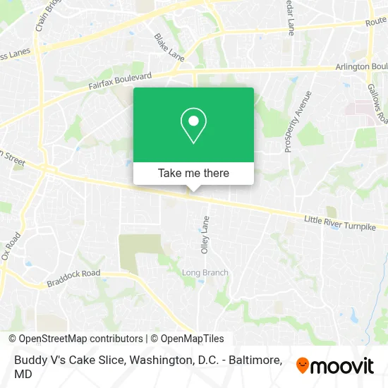 Buddy V's Cake Slice map