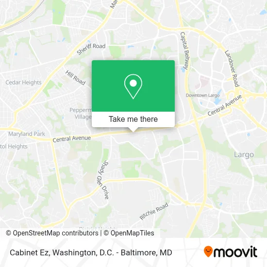 Cabinet Ez map