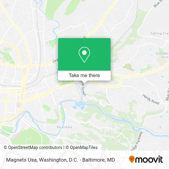 Magnets Usa map