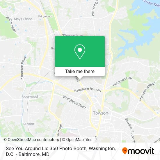See You Around Llc 360 Photo Booth map