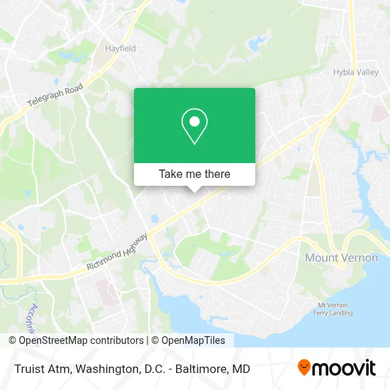 Truist Atm map