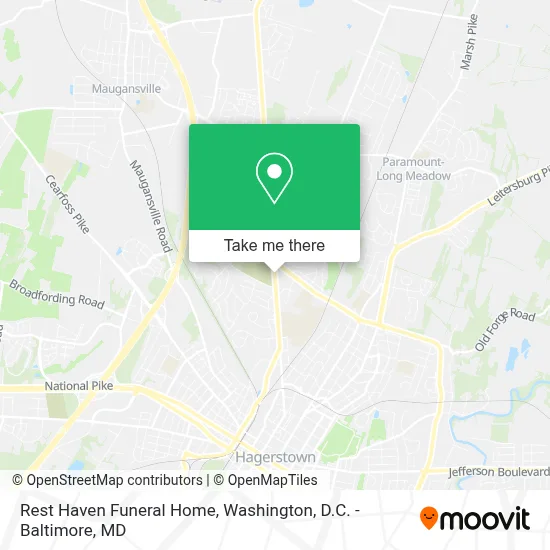 Rest Haven Funeral Home map
