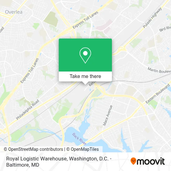 Royal Logistic Warehouse map