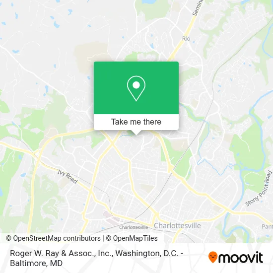 Roger W. Ray & Assoc., Inc. map