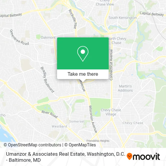 Umanzor & Associates Real Estate map
