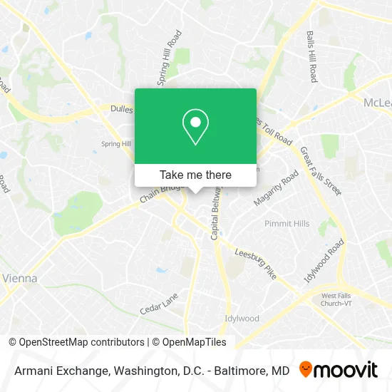 Armani Exchange map