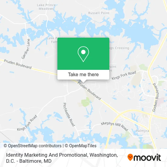 Identity Marketing And Promotional map