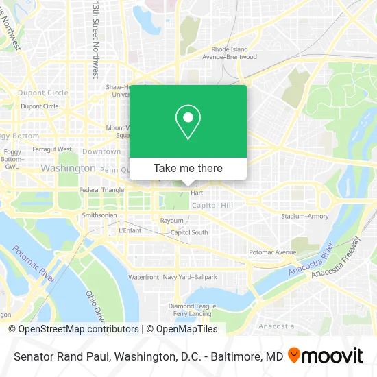 Senator Rand Paul map