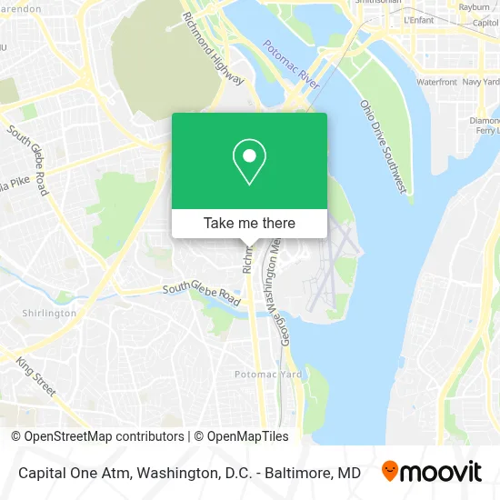 Capital One Atm map