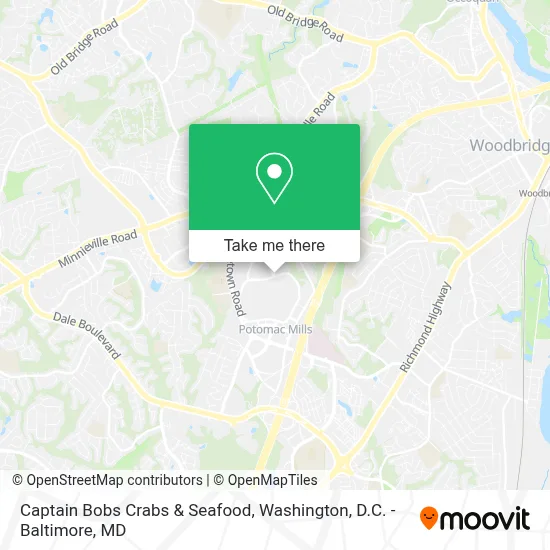 Captain Bobs Crabs & Seafood map