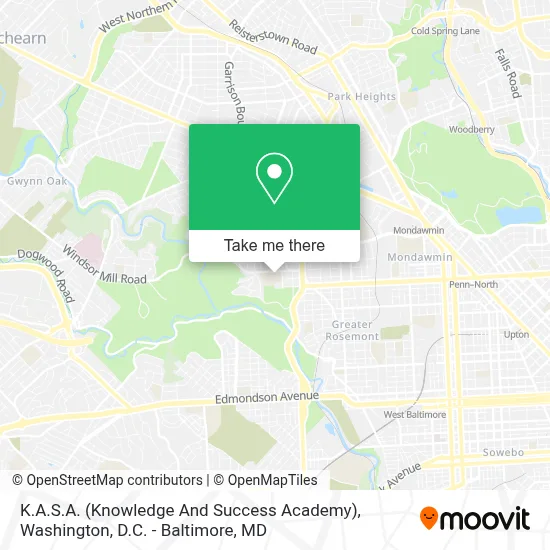 K.A.S.A. (Knowledge And Success Academy) map