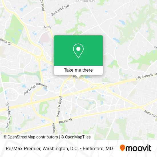 Re/Max Premier map