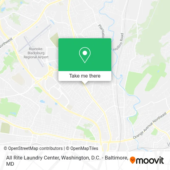 All Rite Laundry Center map