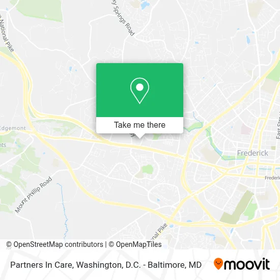 Partners In Care map