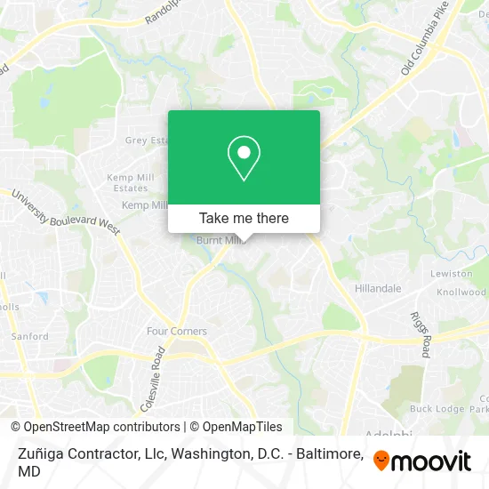 Zuñiga Contractor, Llc map