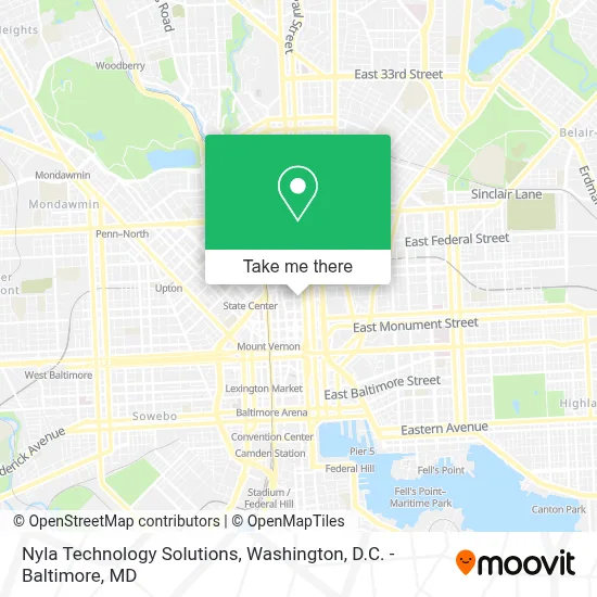 Nyla Technology Solutions map