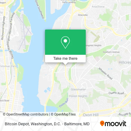 Bitcoin Depot map