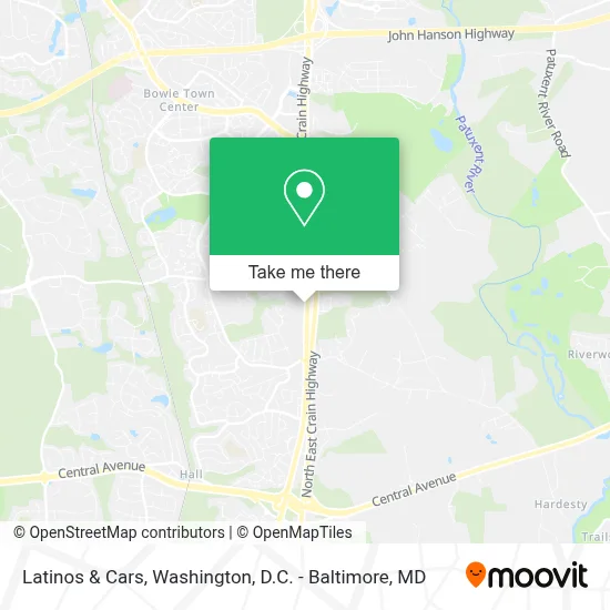 Latinos & Cars map