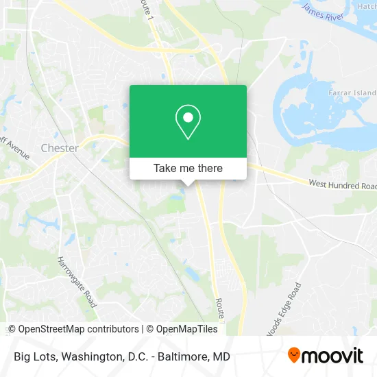 Big Lots map
