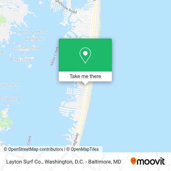 Layton Surf Co. map