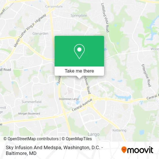 Sky Infusion And Medspa map