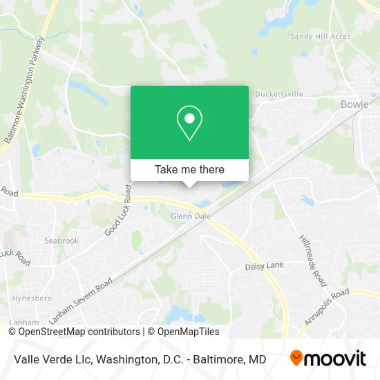 Valle Verde Llc map