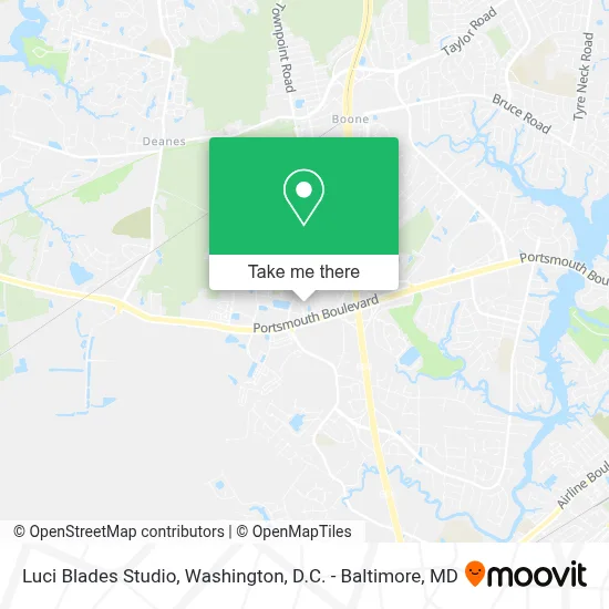 Luci Blades Studio map
