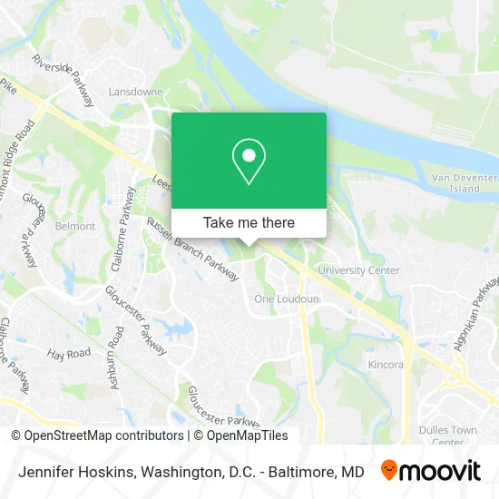 Jennifer Hoskins map