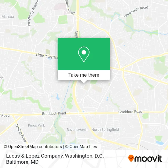 Lucas & Lopez Company map
