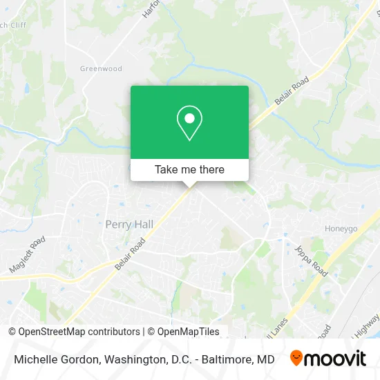 Michelle Gordon map