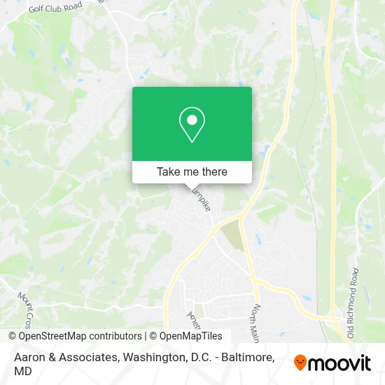 Aaron & Associates map