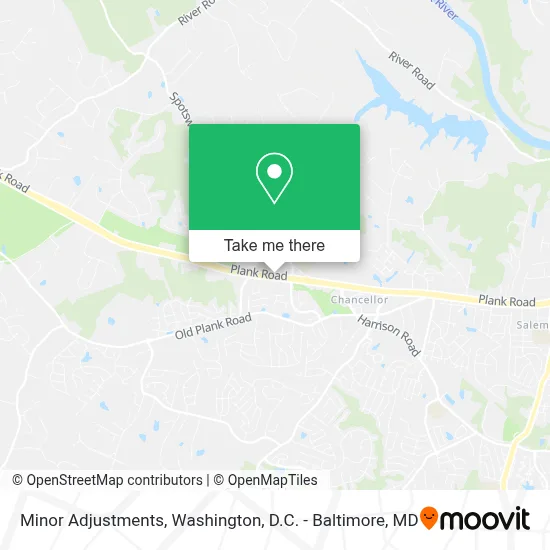 Minor Adjustments map