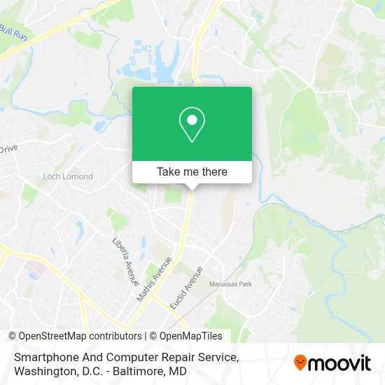 Smartphone And Computer Repair Service map