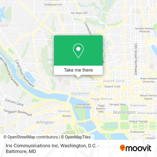 Iris Communications Inc map