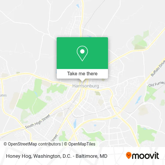 Honey Hog map