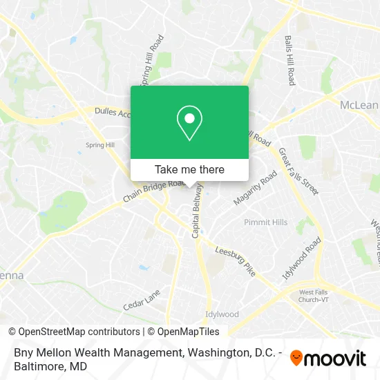 Bny Mellon Wealth Management map