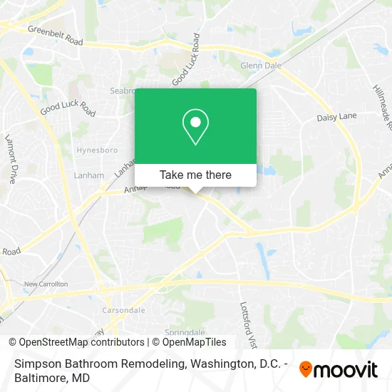 Simpson Bathroom Remodeling map