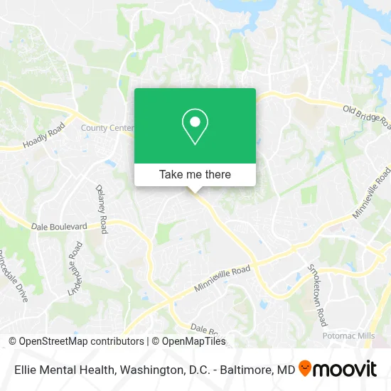 Ellie Mental Health map