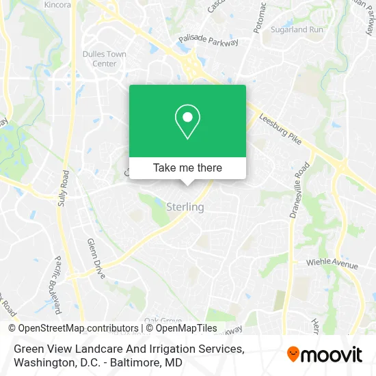 Green View Landcare And Irrigation Services map