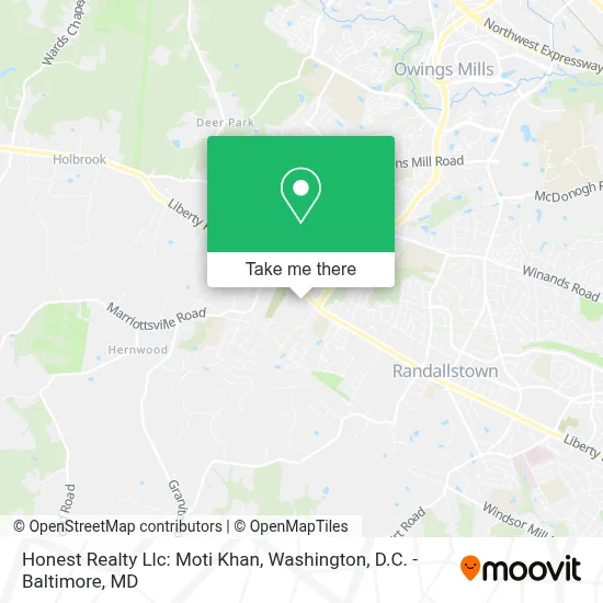 Honest Realty Llc: Moti Khan map