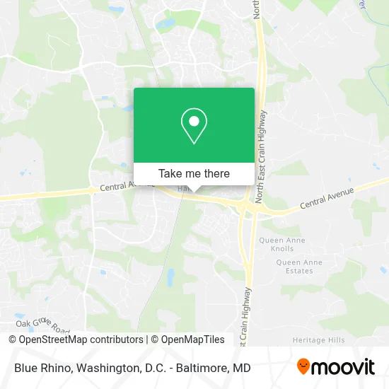 Blue Rhino map