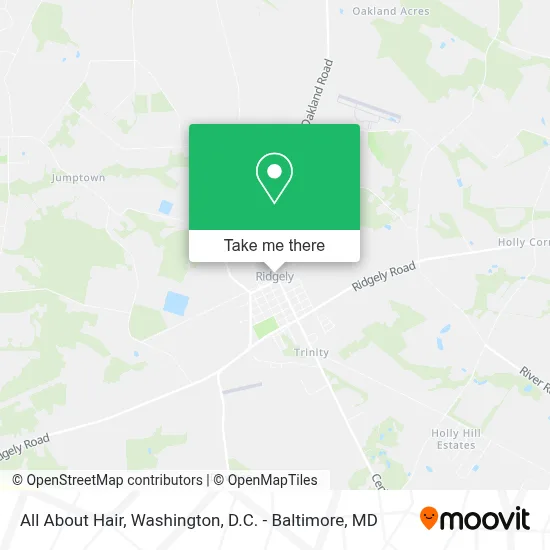 All About Hair map