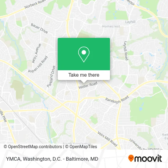 Ymca map