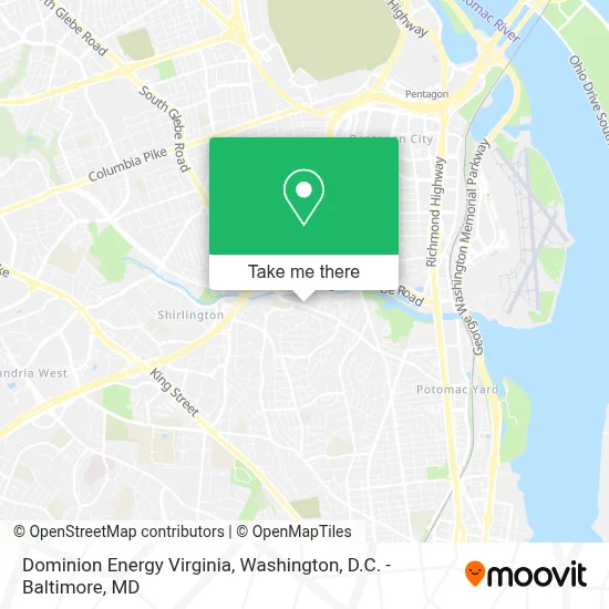 Dominion Energy Virginia map