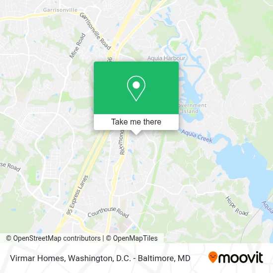 Virmar Homes map