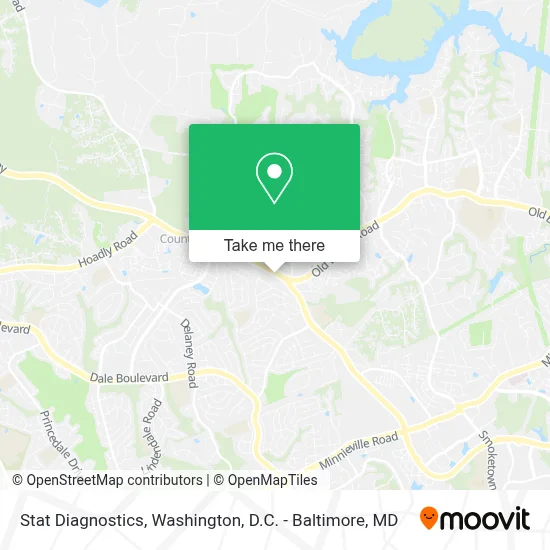 Stat Diagnostics map