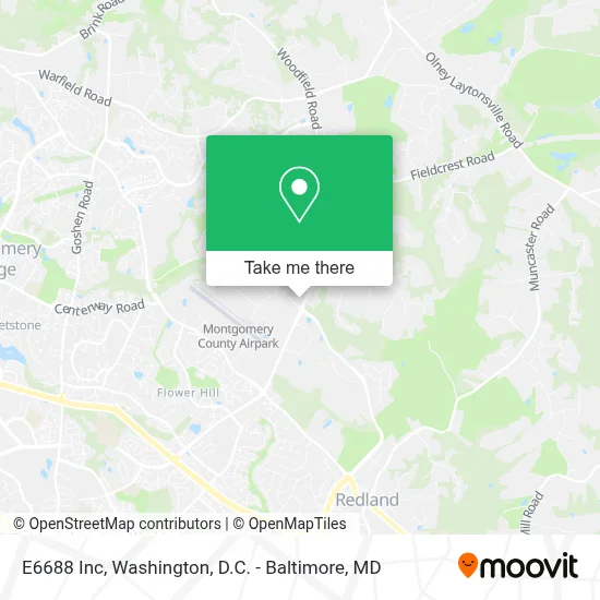 E6688 Inc map