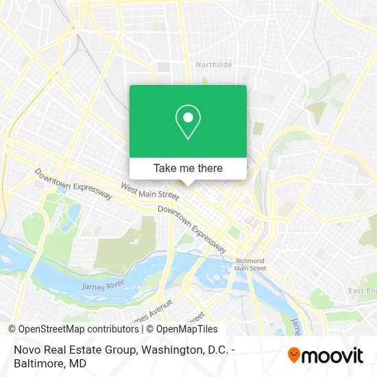 Novo Real Estate Group map